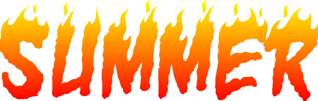 Summer021 - Summer Heat Clip Art (1057x335)