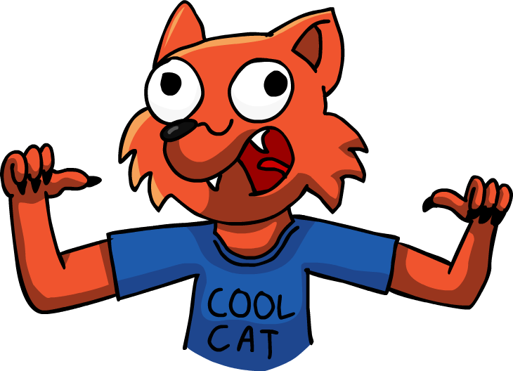 Cool Cat By Lolwutburger On Deviantart - Cool Cat Transparent (730x528)