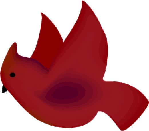 Cardinal Bird Clip Art Wtadq2 Clipart - Flying Bird Clip Art Free (521x459)