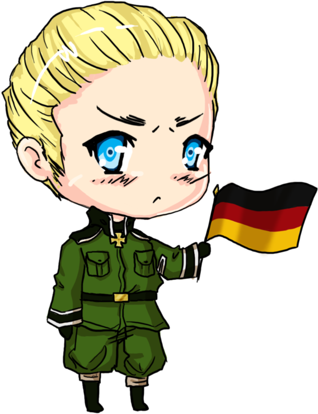 Germany Chibi Commish By Drowning-comic - Germany Chibi Png (806x992)