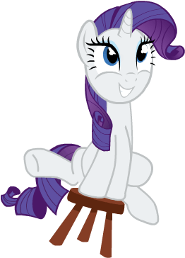 Rarity Pony Pinkie Pie Rainbow Dash Derpy Hooves Applejack - Rarity Gif Transparent (550x400)
