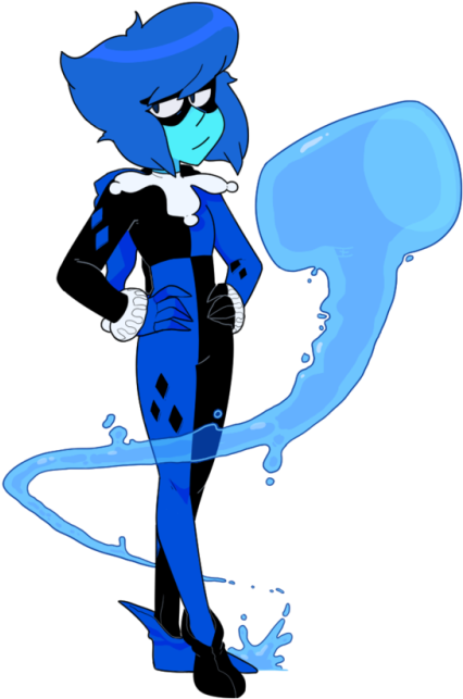 Harley Quinn Poison Ivy Clothing Fictional Character - Steven Universe Lapis Dress (500x670)