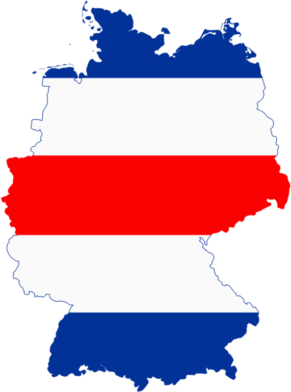 Allied Occupied Of Germany - Allied Occupied Germany Flag (600x813)