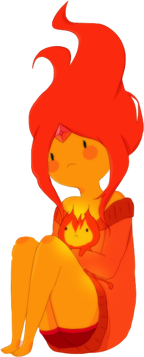 What Do You Think Flambo By Fuhai Shii-d5w82u4 - Fire Princess Adventure Time Clothes (500x901)