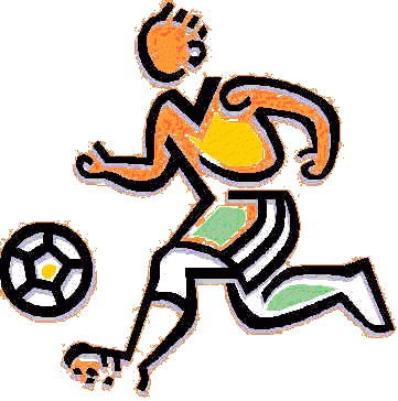 Pretty Free Soccer Clipart Various Clip Art Pictures - Obrazki Sportowe (361x364)