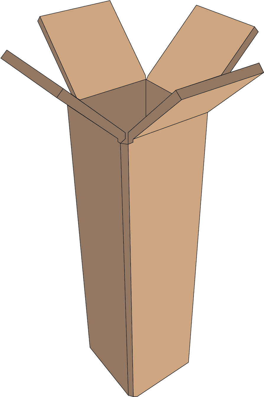 Craftpak Corrugated Box - Corrugated Box Design (1418x1418)