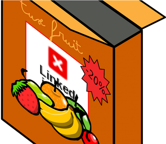 Box Clipart Groceries - Cereal Box Clip Art (640x480)