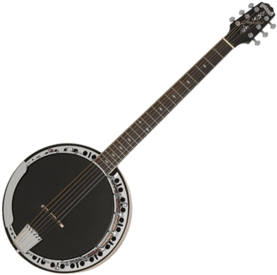 Banjo Clipart - Banjo - Epiphone Les Paul 100 (400x400)
