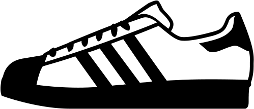 Adidas Trainers Clipart (500x500)