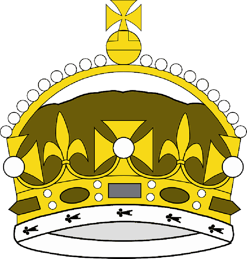 King, Queen, Cartoon, Free, Crown, Kings, - Cartoon Crown (800x840)