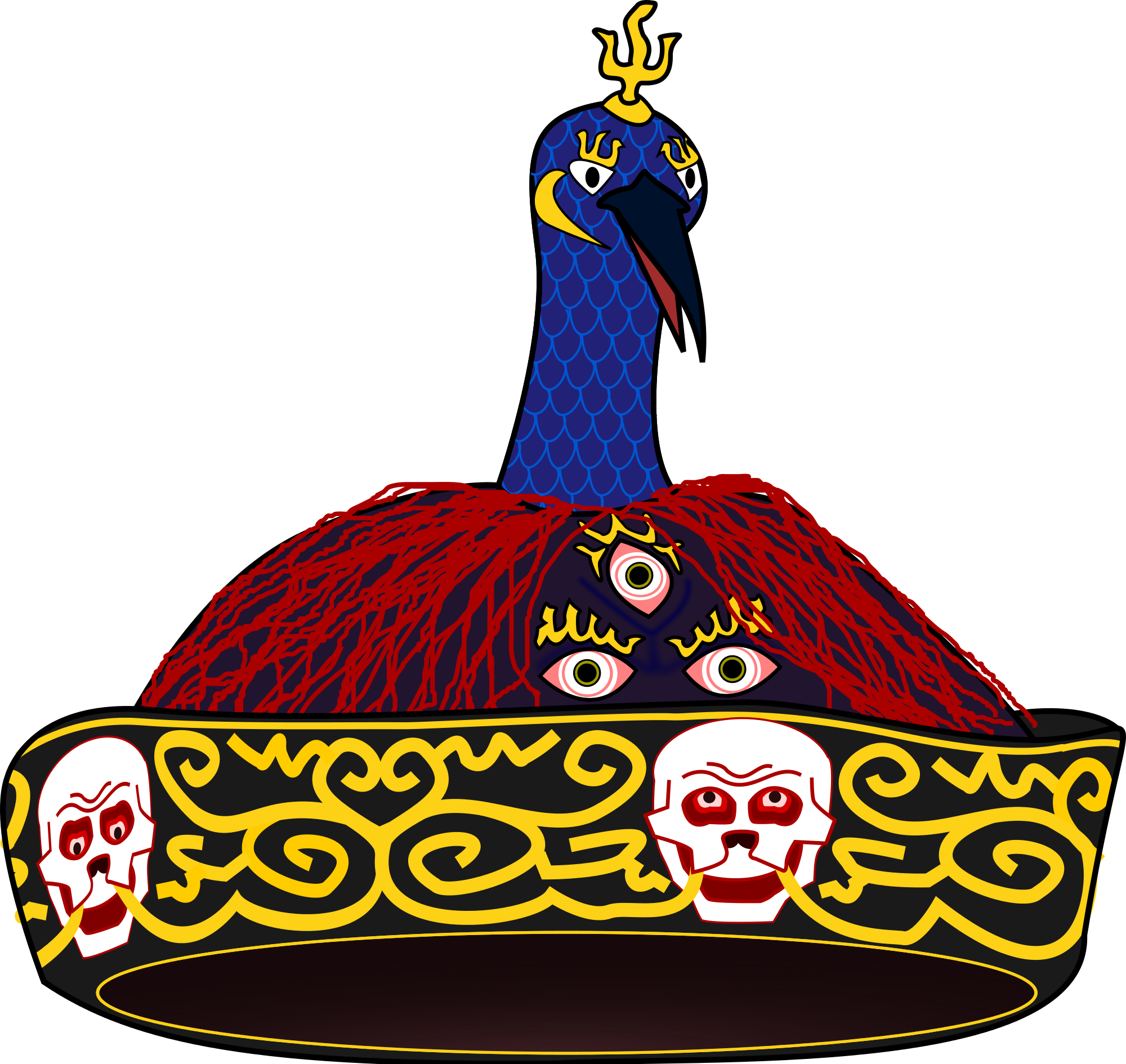 Open - Crown Of The King Of Bhutan (2000x1890)