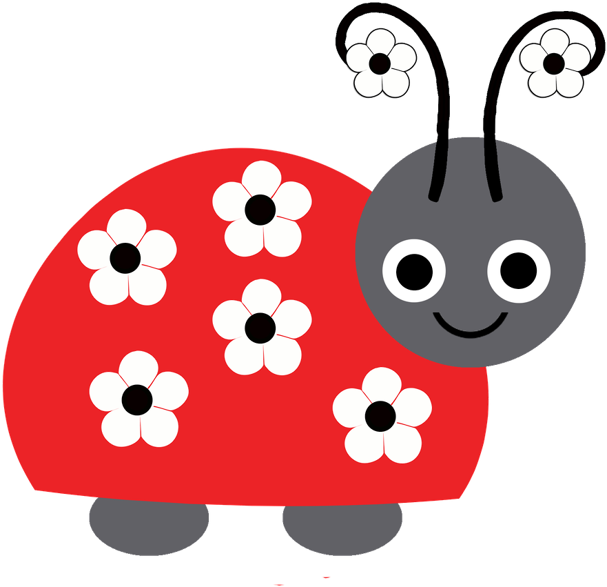 Ladybug Clipart Painting - Clever Lady Bug Clipart (900x890)