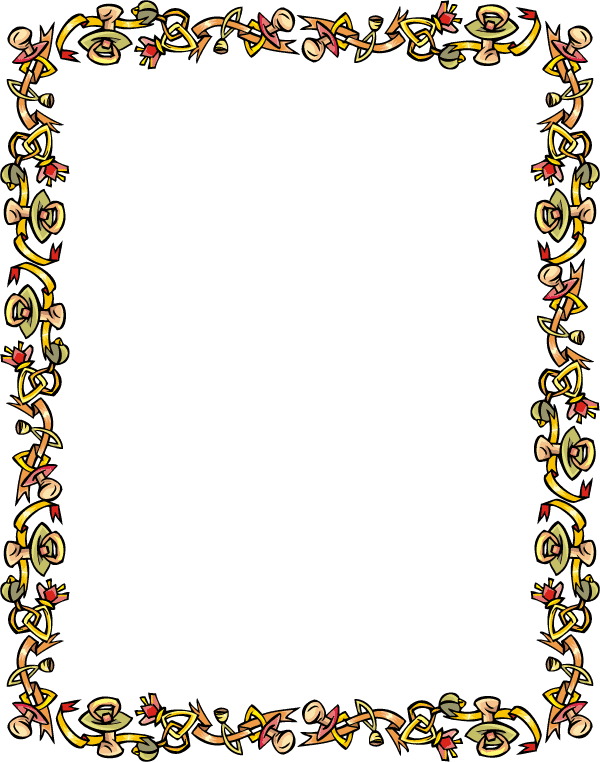 Clip Art Borders The Beautiful One - Free Clip Art Borders (600x762)