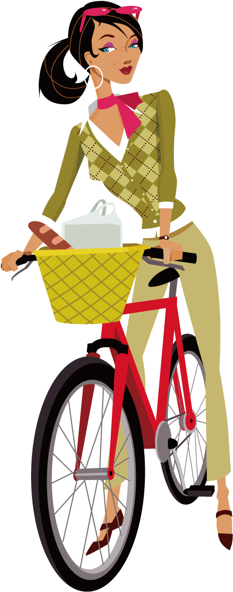 Bicycle Cycling Illustration - Bicycle (1276x1276)