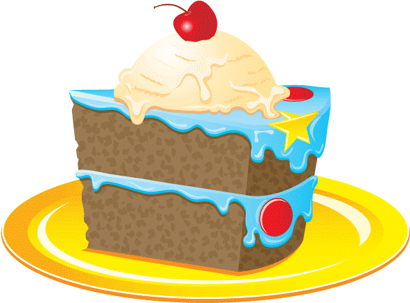Birthday Cake Images Clip Art - Cake Clipart (600x482)