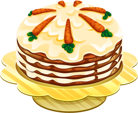 Carrot Cake Clip Art ~ Prezup For - Carrot Cake Clip Art (464x382)