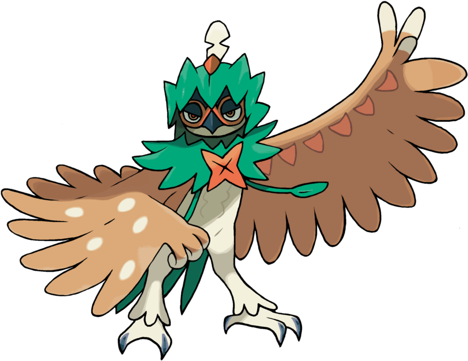#724 Decidueye By Kageto-okami - Decidueye Png (1034x772)