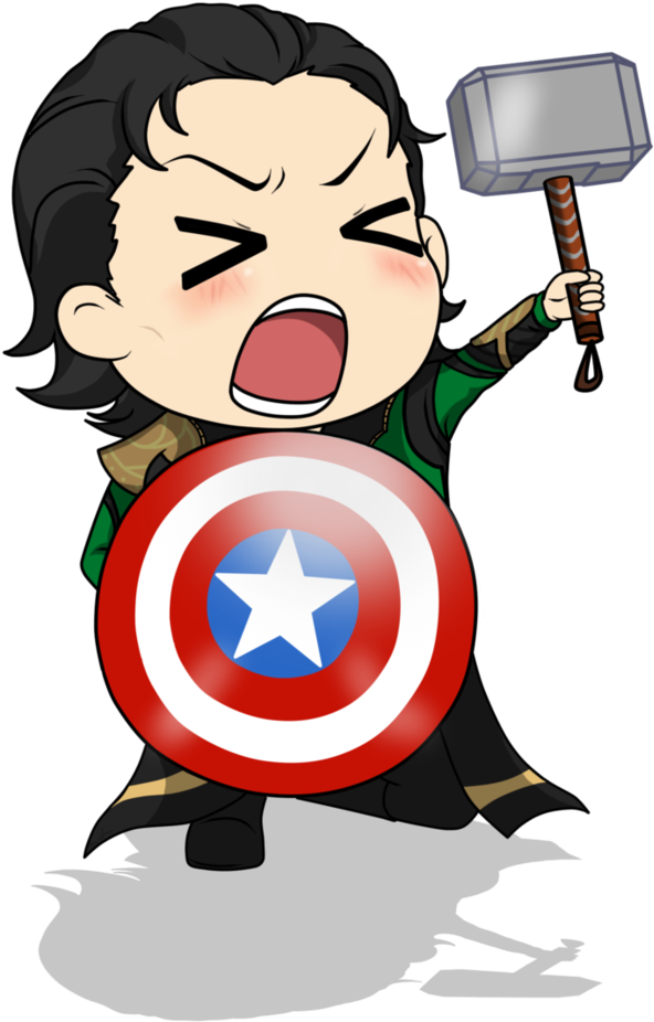 I Am Loki Of Asgard By Mibu No Ookami-d5fn4a9 - Thor Chibi (1280x1677)