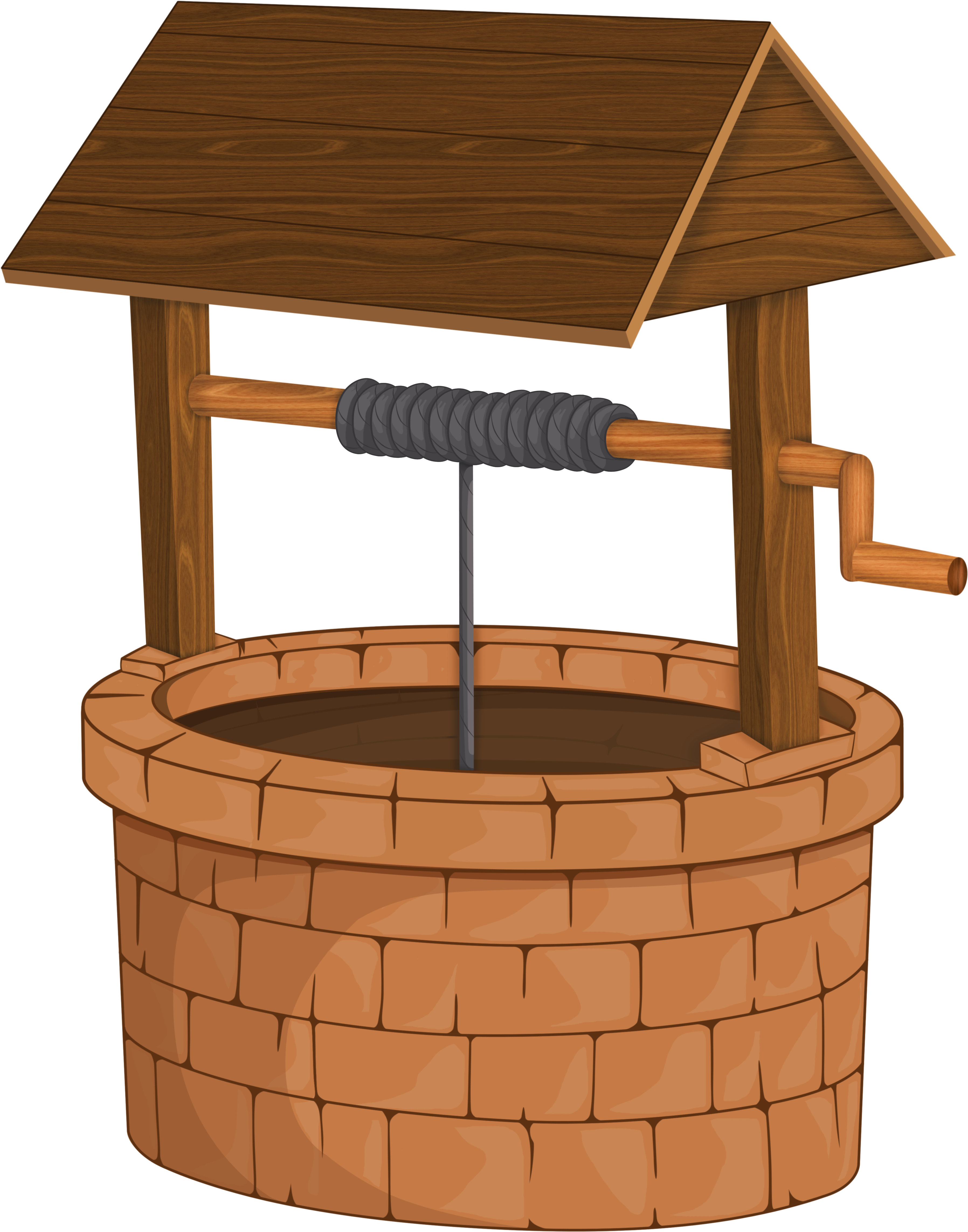 Wishing Well Png Clip Art 1338 Clipart - Well Clipart (3811x4780)