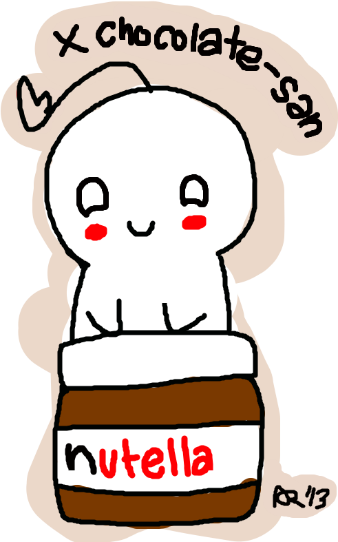 Drawn Nutella Clipart - Cryaotic Nutella (800x800)