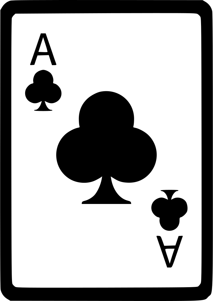 Ace Of Clubs Cards Poker Comments - Draw An Ace Of Spades (694x980)