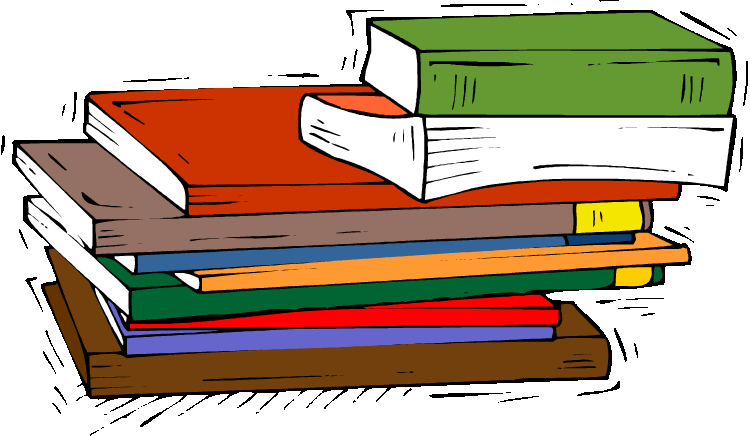 School Book Clip Art - High School Clipart Transparent (750x437)