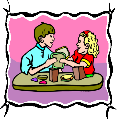 School Lunch Clipart Free Clipart Image Image - Double Dutch Clip Art (400x407)