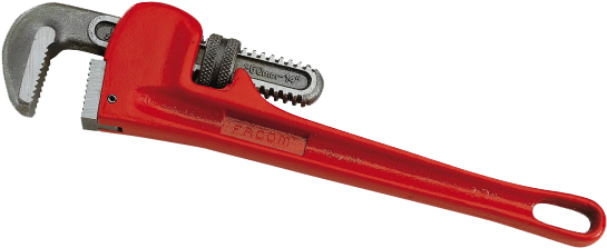 Pipe Wrench Png Photos - 134a Facom (567x243)