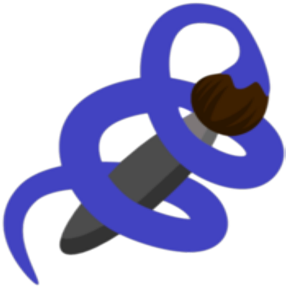 Paint Brush Clipart Mlp Paint - Paintbrush (420x420)