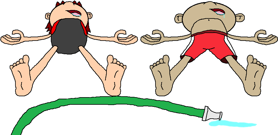 Water Fillings By Thebestmltbm - Cartoon (932x452)