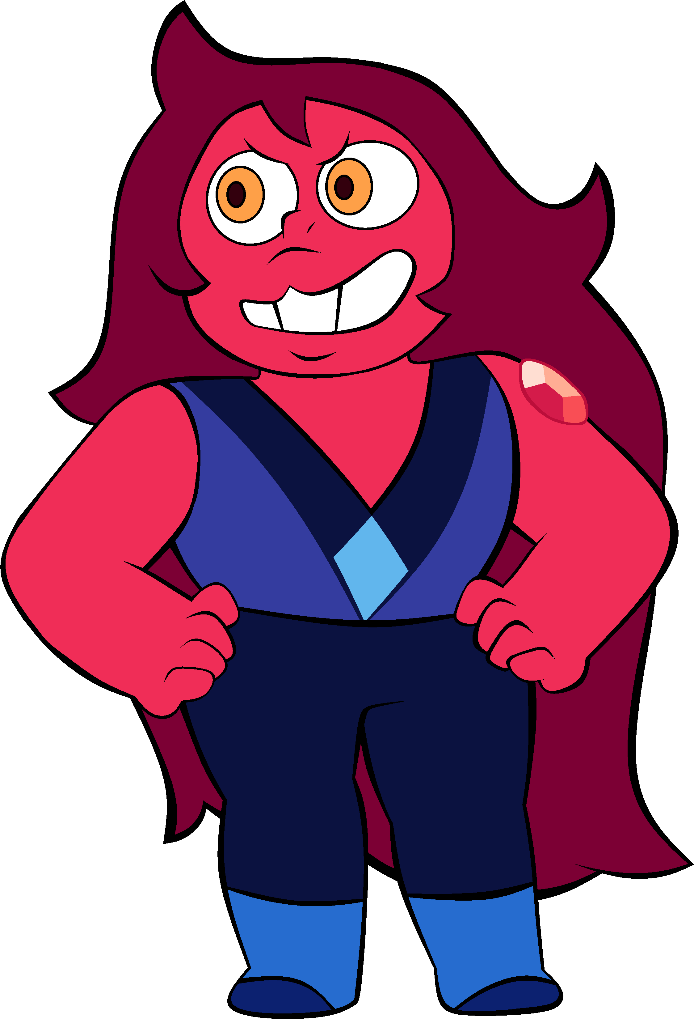 Steven Universe Carnelian And Amethyst (2542x3440)