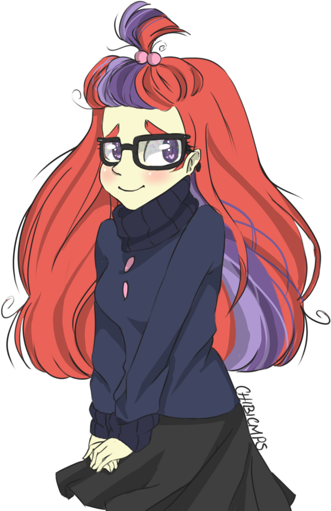 Pinkie Pie Sunset Shimmer Pony Red Fictional Character - Moon Dancer Mlp Fanart (770x1037)