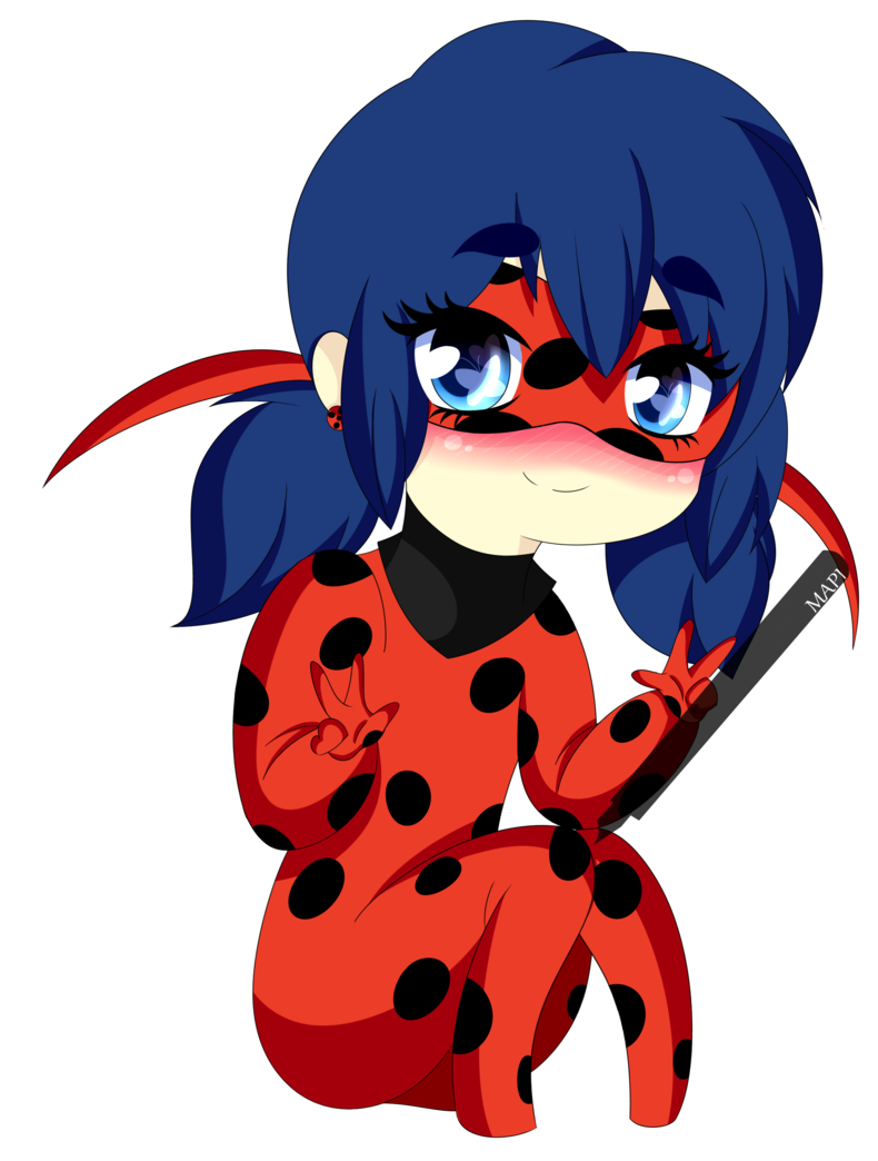 Miraculous Ladybug - Miraculous Ladybug Chibi Png (1024x1084)