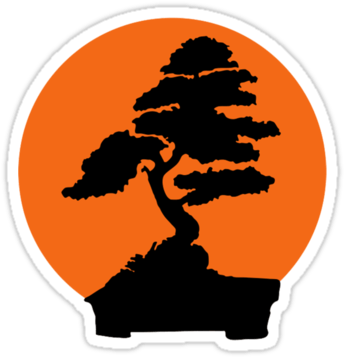 Karate Kid Bonsai Logo 2 By Laura - Karate Kid Bonsai Logo (375x360)