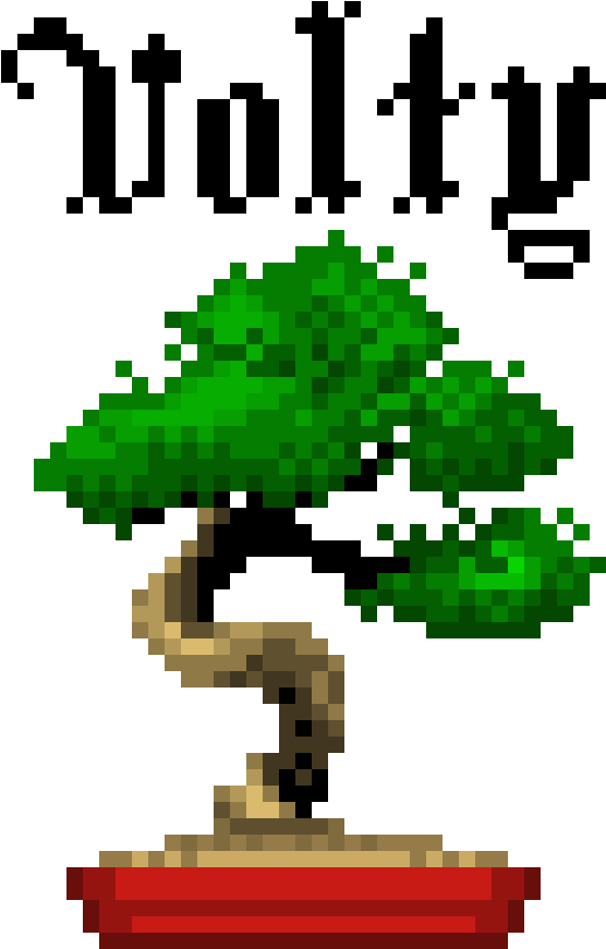 Bonsai - Bonsai Pixel Art Png (885x885)