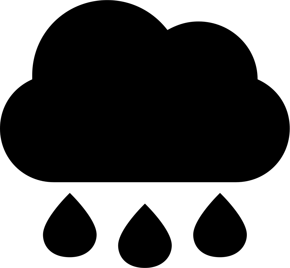 Raindrops Of Rain Falling Of Dark Cloud Comments - Rain (981x908)