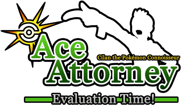 Ace Attorney Cilan Game Logo By Marini4 - Ace Attorney Flash Game (800x480)