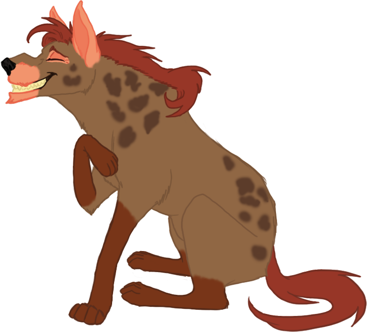 Striped Hyena Clip Art - Clip Art (730x660)