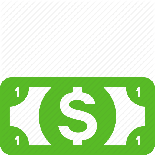 Dollar, Dollar Bill, Money, One Dollar Bill Icon - 1 Dollar Bill Icon (512x512)