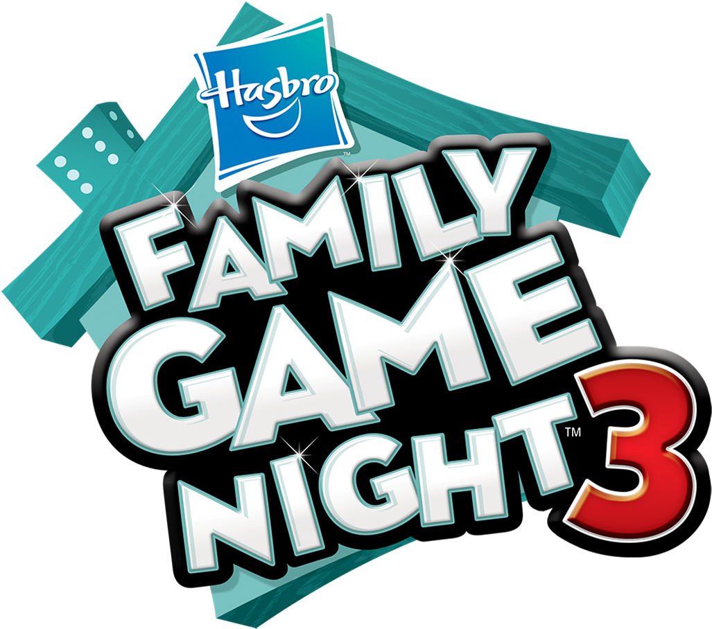 Clipart Family Game Night - Hasbro Family Game Night 3 Logo (1106x976)