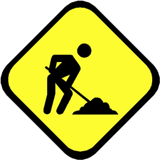 Under Construction Icon Png Download - Work Symbol (374x374)