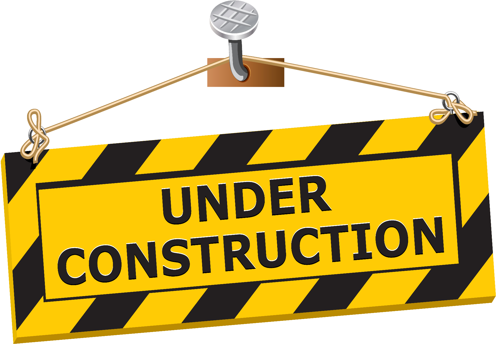 Free Under Construction Tape Png - Home Under Construction Sign (2000x1750)