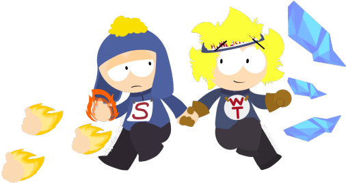I Drew Craig And Tweek As Their Superhero Alter-egos - Cartoon (540x360)