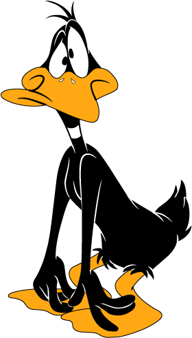 Daffy Duck Clipart - Looney Tunes Daffy Duck (317x500)
