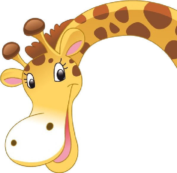 Baby Giraffe Giraffe Clip Art Free Free Vector For - Cartoon (600x600)