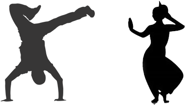 Easy Street Dance Studio Have A Comprehensive Collection - Dance Silhouette (550x220)