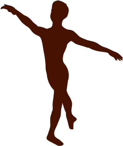 Ballet Dancer Silhouette Transparent Png - Silueta De Bailarin De Ballet (512x512)