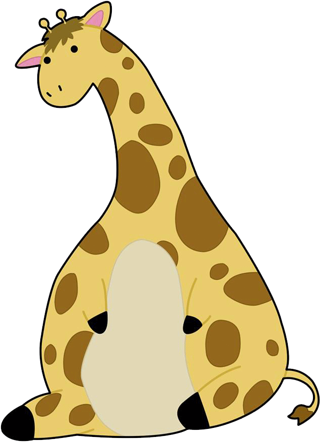 Baby Giraffes Please Coloring Pages/page/142 - Animated Giraffe (691x960)