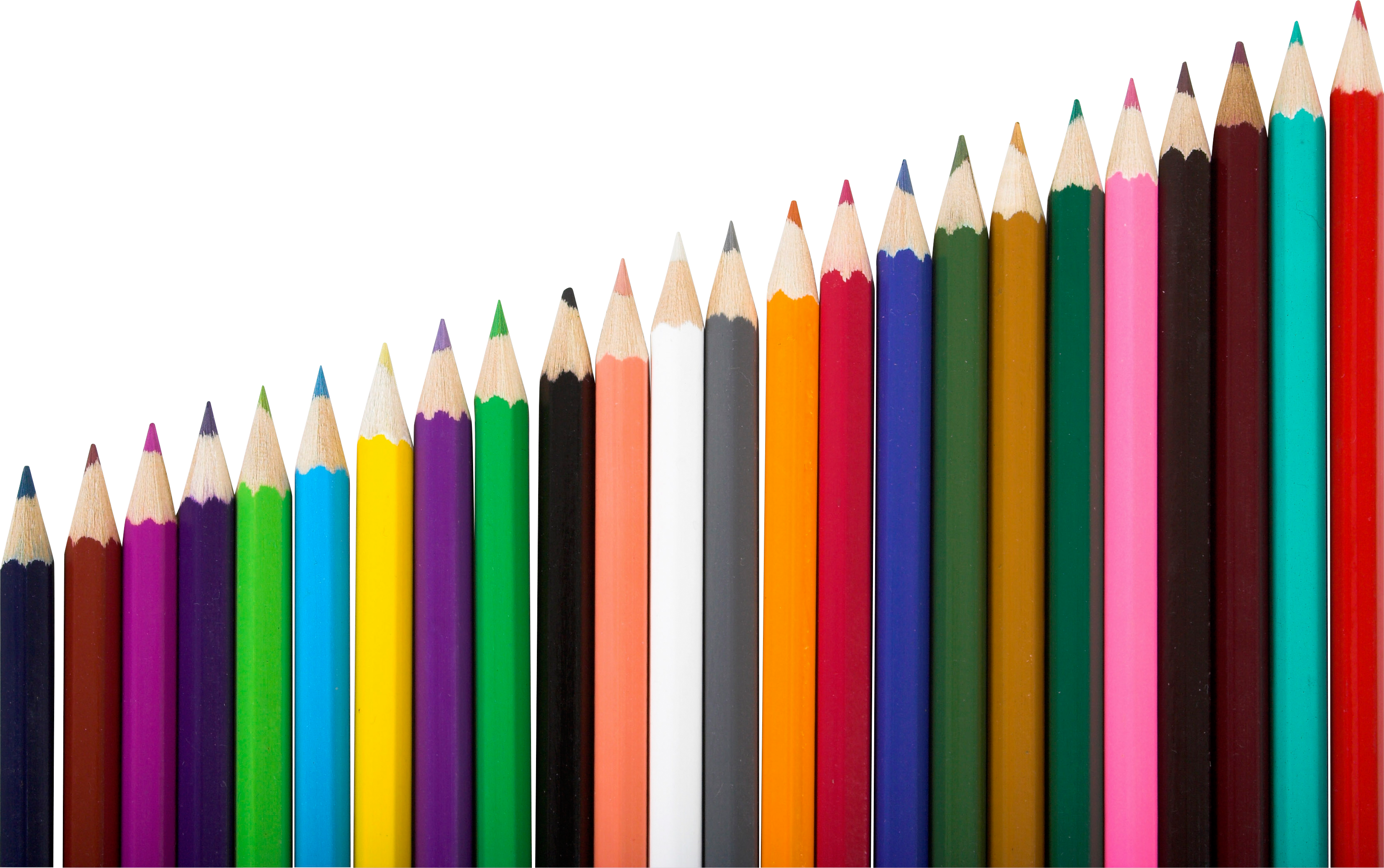 Color Pencil's - Drawing Pencils Png (3323x2085)