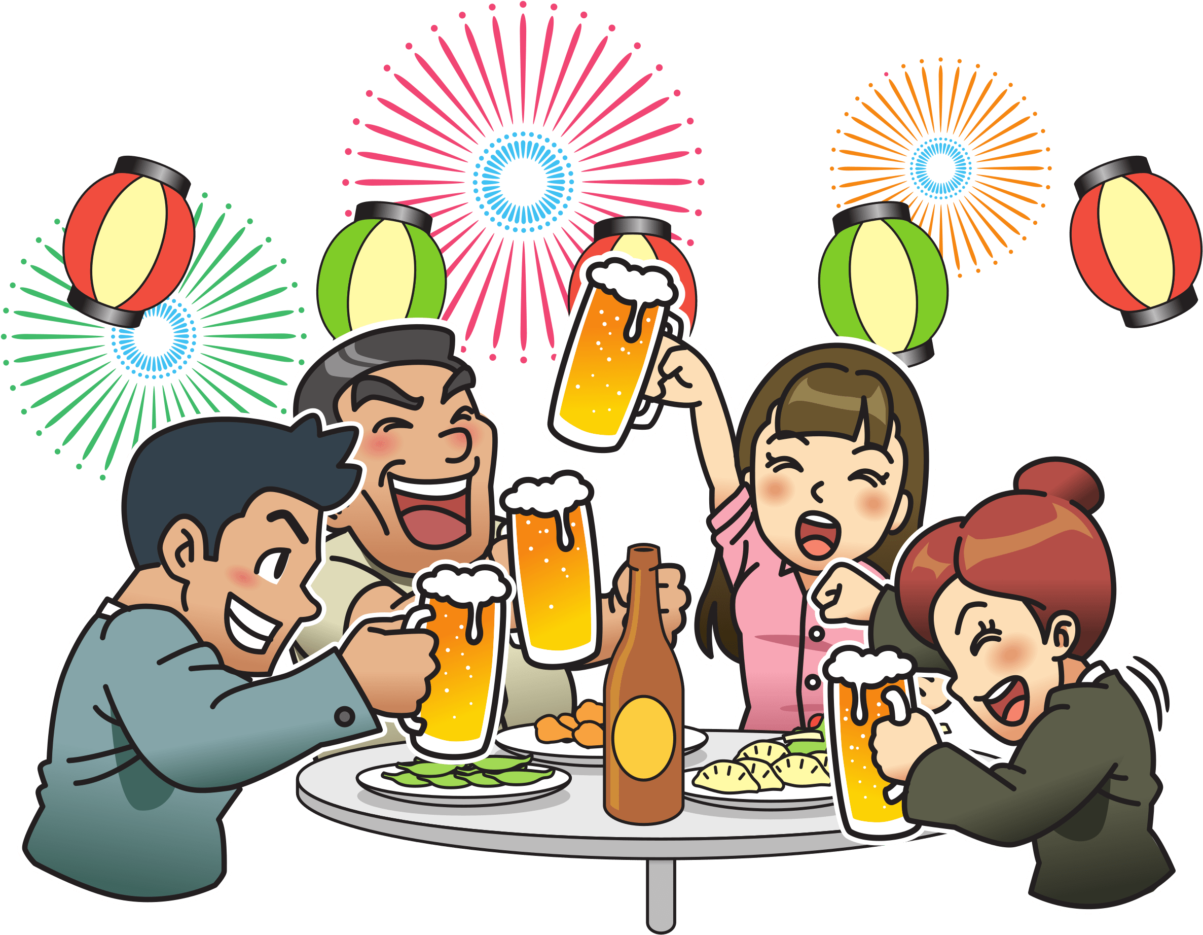 Partying Clipart. 